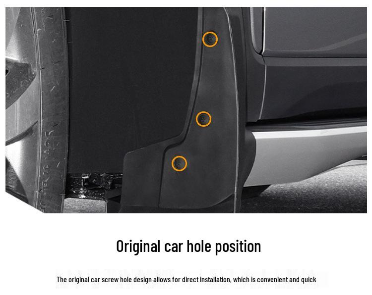 Apărătoare de noroi din piele pentru mașina Toyota BZ7 2026