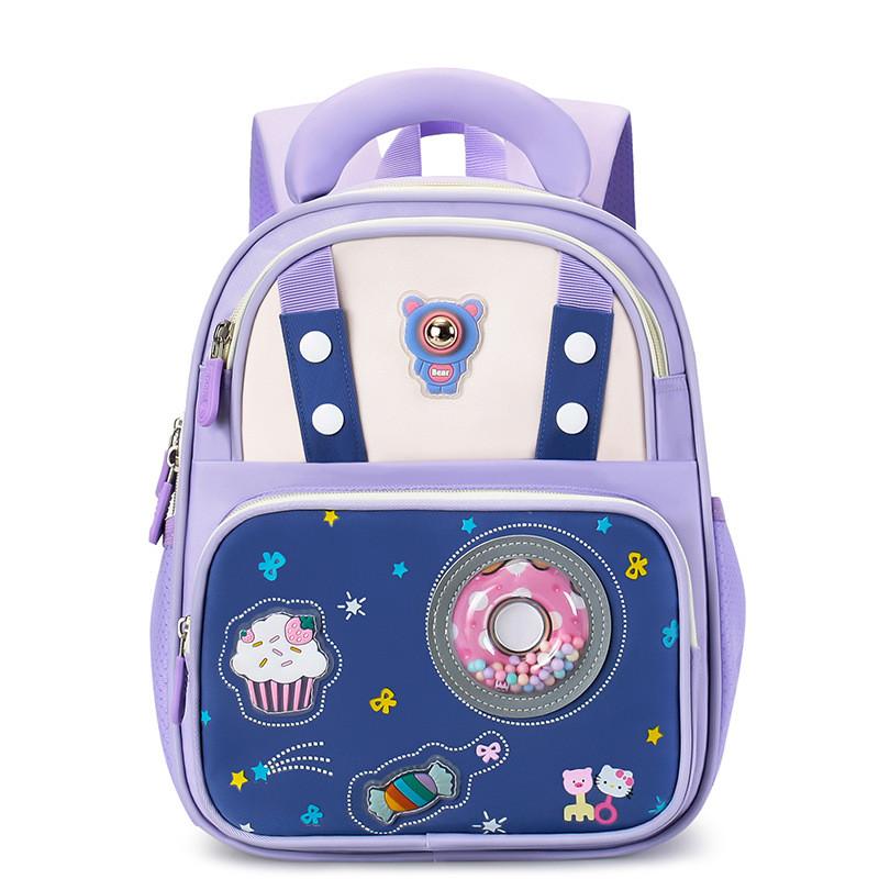 Childrens Cartoon Backpack For Kids With Breathable Nylon And Cushion Straps For School Use