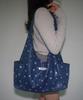 Kimimi Star Pocket Shoulder Bag Denim