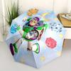 Buzz Lightyear,Space Adventure Automatic Opening and Closing Umbrella - 8-rib Folding Design, Lightweight and Portable, Suitable for Daily B