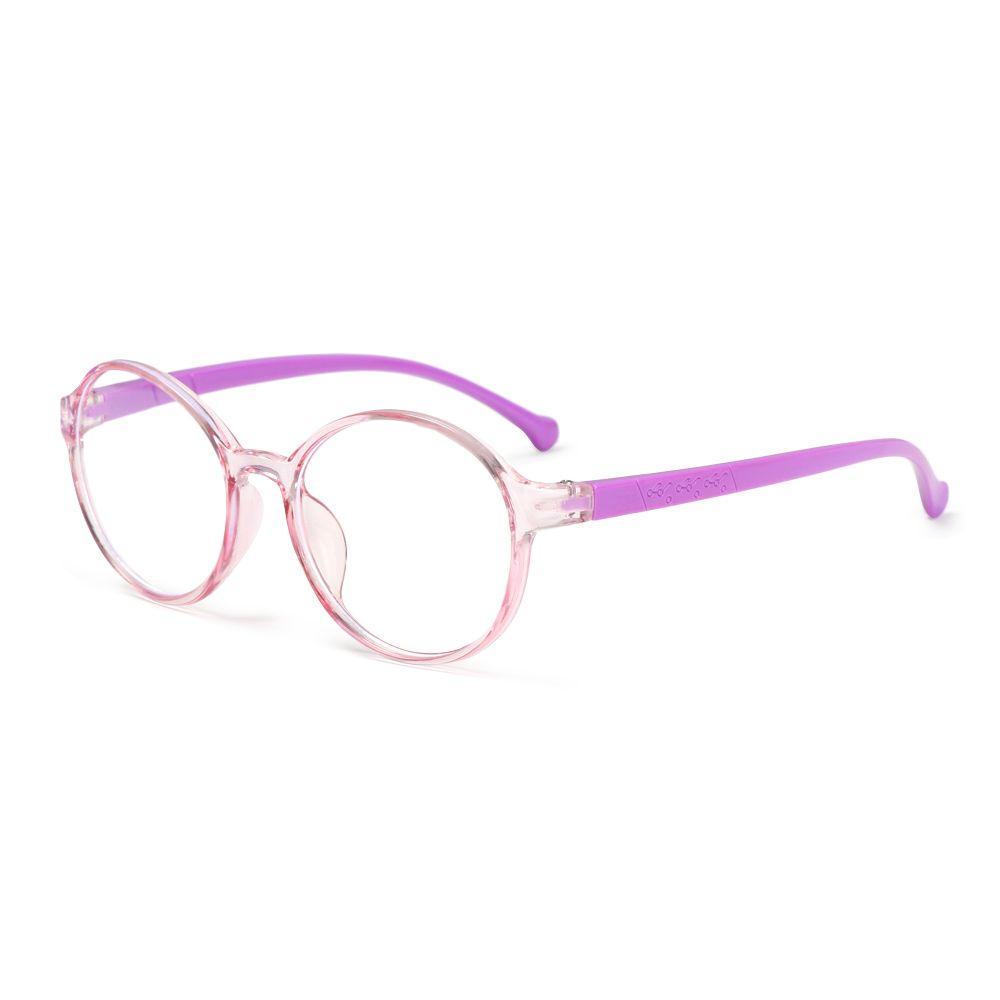 Online Classes Eye Protection Kids Glasses Comfortable Eyeglasses Ultra Light Frame Anti-blue Light