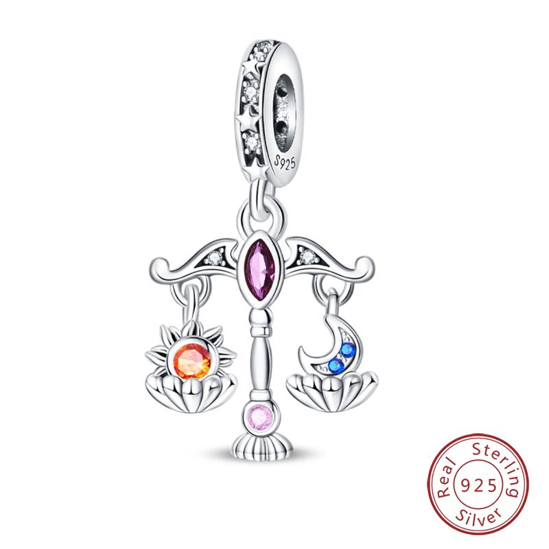 Copper Metal Star Sun Moon Lucky Divination Tarot Cards Charm Bead Components Bead Components Compatible With 3mm Authentic Original Bracelets High