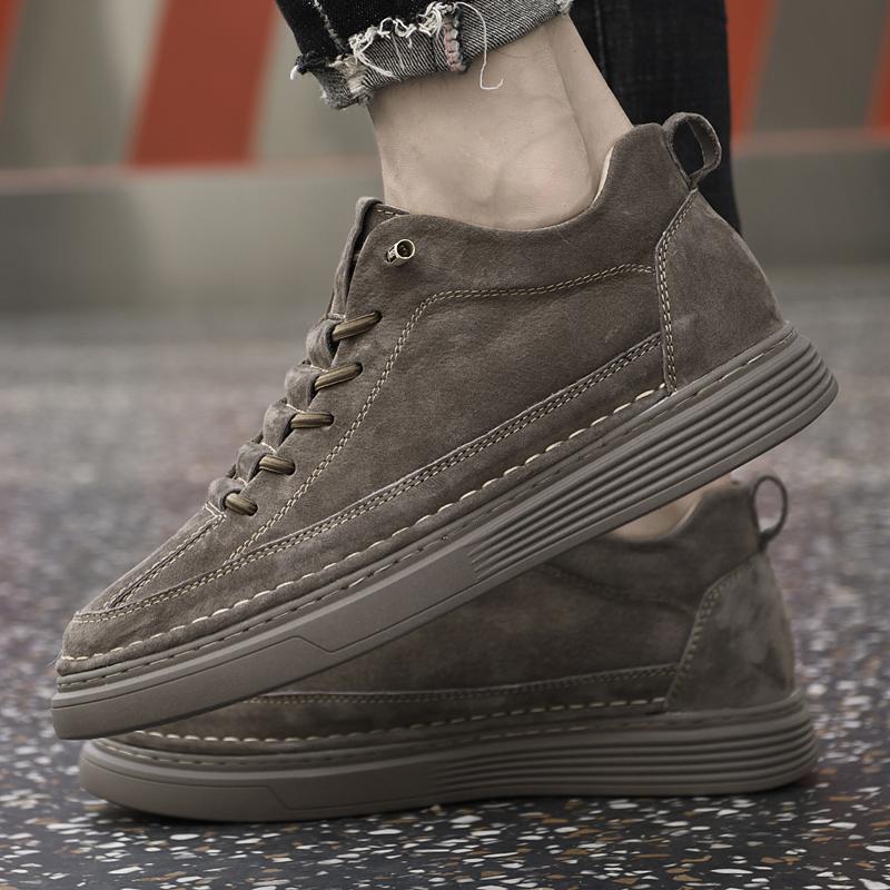 Britse stijl lederen herenschoenen Trend comfortabele vrijetijdsschoenen Mocassins Heren flats Schoenen