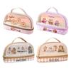Cartoon Capibala Pencil Bag Large Capacity Pencil Case Aesthetic Pen Case Makeup Bag Clear Pen Bag Pencil Organisers