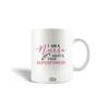 Caneca - Sou Enfermeira - Cerâmica - 30cl - Compatível com lava-louças - Branco