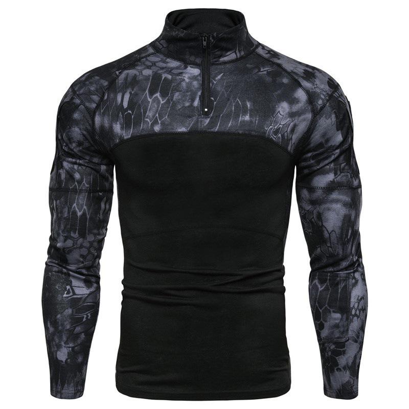 Youth Camouflage Stand-up Collar Tactical Combat Uniform