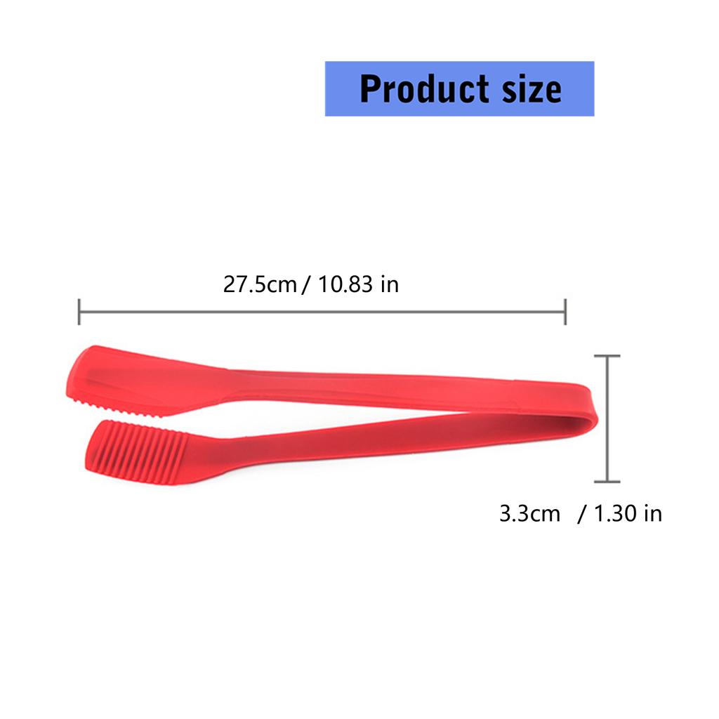 Nonslip Silicone Cooking Utensils Kitchen Tongs Barbecue Clip Steak Clamp Perfect For Grilled Food Pastries And Salads