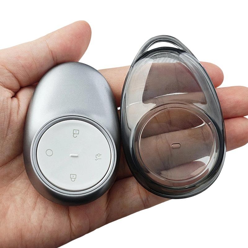 Coque de Protection Rigide en TPU pour Clé de Voiture Sac pour GAC AION Y Plus S V LX IA5 Housse de Télécommande Souple Transparente Porte-Clés Accessoires