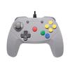 RETRO FIGHTERS Brawler64 V2 Kontroler Nowy Cyfrowy Analogowy Rumble Pack Memory Pack Turbo N64™ - Szary, Przewodowy, Spust Z, Joystick Następnej Generacji, i Kompatybilny,
