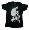 Dragon Ball Z New Adult TShirt Saiyan Vegeta Grayscale Images