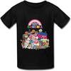 Cartoon The Amazing World Of Gumball Logo Kids Boys Girls Youth T-Shirts Black Size XL