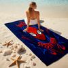 Spider-Man beach towel Outdoor camping Beach towel for vacation swim Outdoor pool Absorbent bath towel