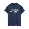Womens/Ladies The Little Mermaid Ocean Cotton Boyfriend T-Shirt