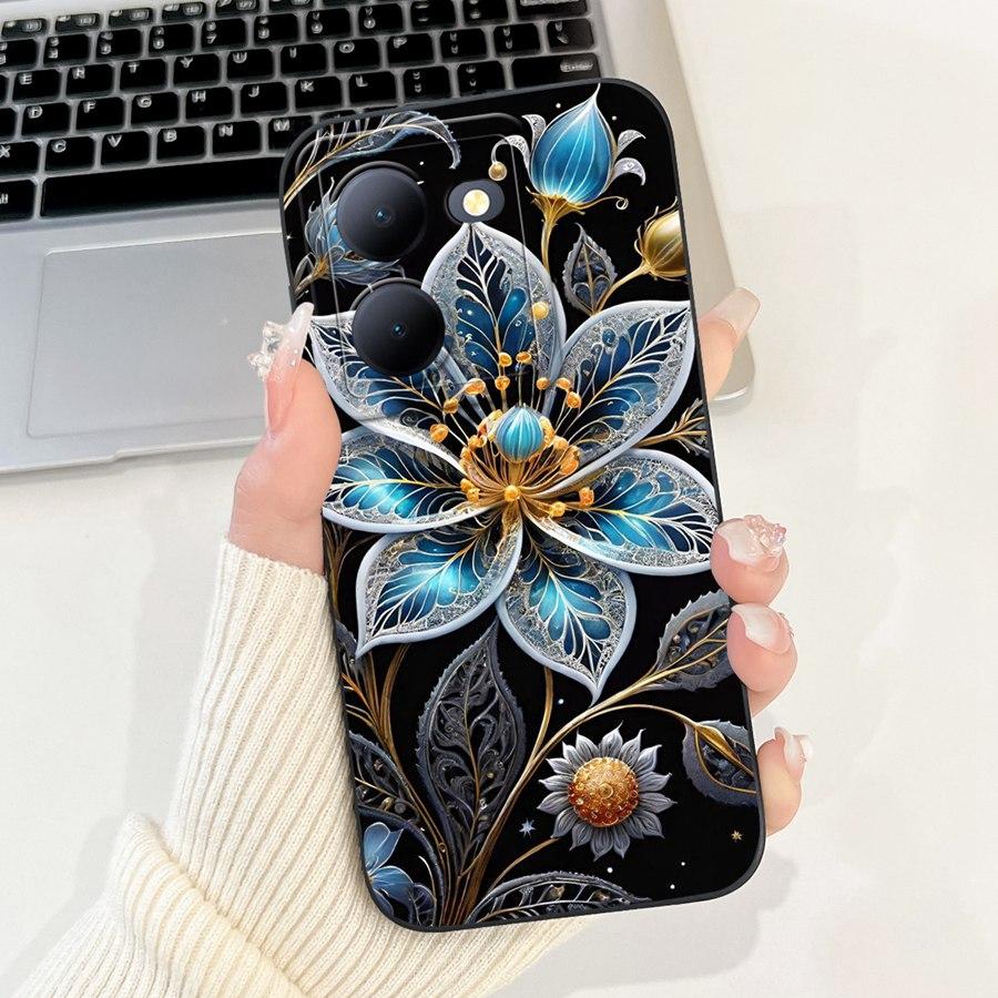 For Vivo Y36 4G 5G Case New Design Painted Soft Silicone TPU Protection Back Cover For VivoY36 Y27 Y 27 5G Phone Cases