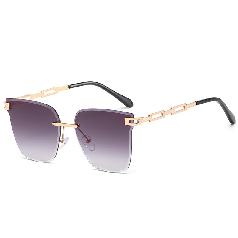 Premium UV Protection Lightweight Comfortable Durable High Quality Designer Style No Rim Lenses Female For Both Women Sun Glasses
