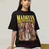 Madelyn Cline T-Shirt Fans Vintage Dehnbar Mode Grafik Weich Streetwear Leicht Bequem Stilvoll Vintage