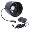 Inline Duct Fan 97mm Inline Blower Fan Ventilation Boosters Quiet Exhaust Fan for Attics Kitchen Tent Industrial Use