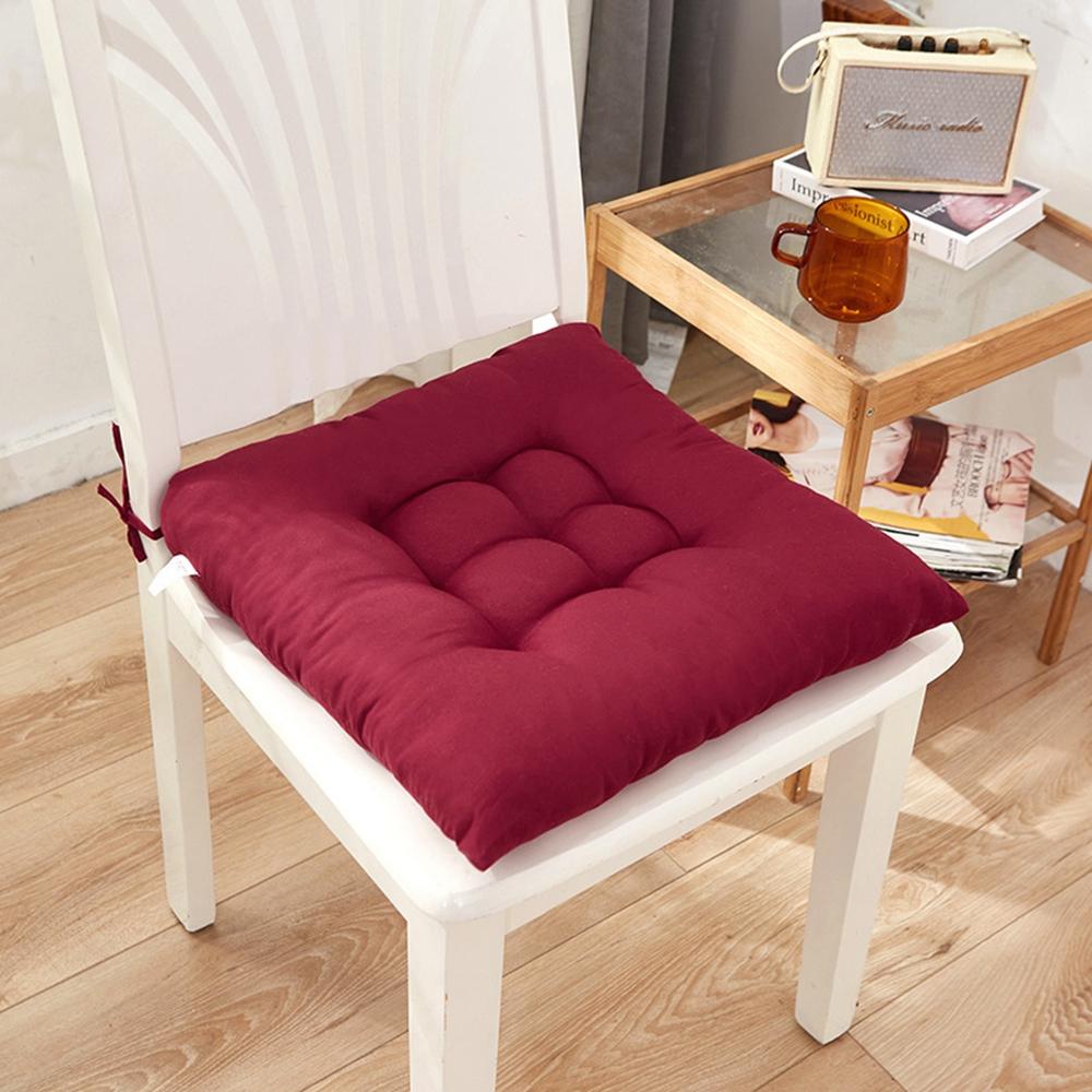 Style Sanding Non-slip Dining Room Tie On For Garden Kitchen Office Removable Chair Cushions Chair Pad Seat Pad Home Decoration