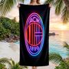 Serviette de plage AC Milan Microfibre douce Serviette d'été Séchage rapide Absorbante pour Plage Piscine Voyage