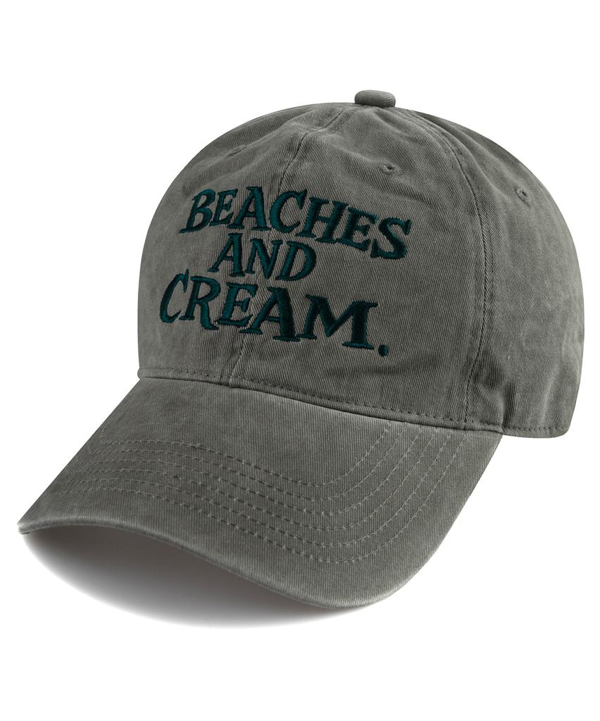 Bichiseuaenkeulim Big Logo Cation Ball Cap-Khaki