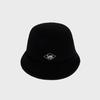 Black Fleece Bucket Hat