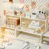 Desktop Shelf Dormitory Home Desk Organizer Storage Shelf Simple Student Computer Desktop Heightening Rack