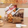 2Pcs Bag Clip with Pour Spout Food Bag Clips for Sealing Convenient