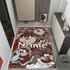 Looney Tunes: Name Frames Customize Text Floor Rug Office Rug Suitable for Dining Room Living Rooms Outdoor Kitchen Anti-slip Rug Office Home Decor