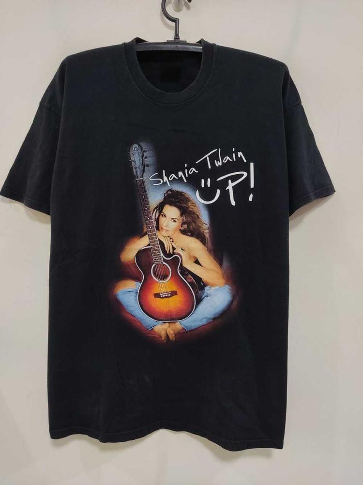 Vtg Shania Twain UP Tour Unisex Alle Maten S T/m 5XL BL901 Unisex T-shirt