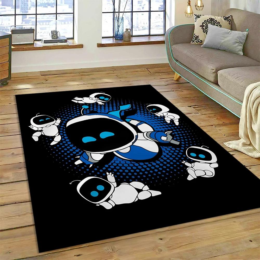 Nieuwe 27 Stijl Astro Bot Spel Cartoon Robot Cadeau Tapijt Vloerkleed voor Woonkamer Slaapkamer Huisbank Decoratie, Kinderen Antislip Vloermat