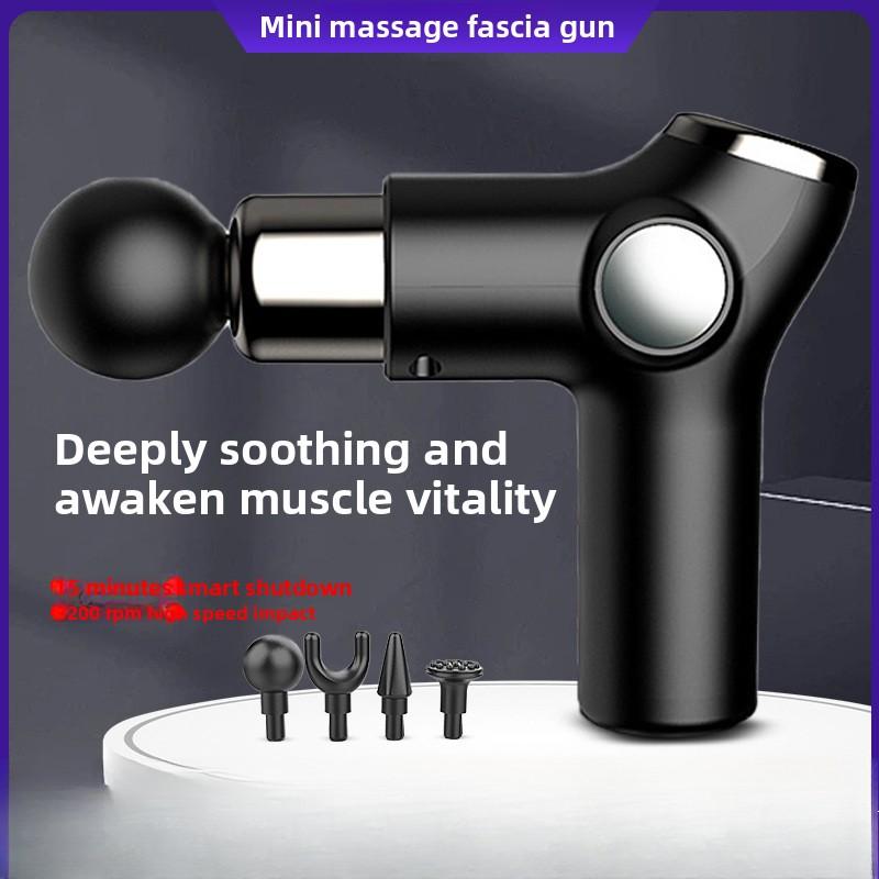 Mini Massage Fascia Gun Household Muscle Relaxation Massager Neck Fascia Gun Fitness Artifact Electric Massage Gun