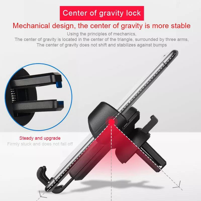 Universal Gravity Car Mount For Mobile Phone Holder Car Air Vent Clip Stand Cell Phone GPS Support For iPhone Samsung Huawei LG