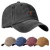 Adjustable Embroidery Baseball Caps Hip-hop Washed Baseball Hats Man Women Outdoor Sports