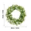 Eucalyptus Green Leaves Wreath - Spring/Summer Door & Window Hanging Decoration
