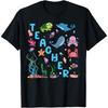 Cool Teacher Ocean Sea Animals Creatures Kids T-Shirt