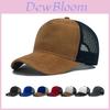 Baseball Cap Men Summer Breathable Mesh Sun Hat With Extended Brim For Casual Outdoor Use
