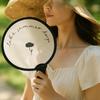 Ventilator de mână pliabil portabil cu geantă de depozitare, compact și portabil, potrivit pentru activități în aer liber vara