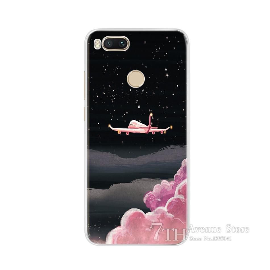 For Xiaomi Mi A1 Case Printed For Xaiomi Mi A1 TPU Case For Xiaomi Mi 5X Soft Silicone Back Cover