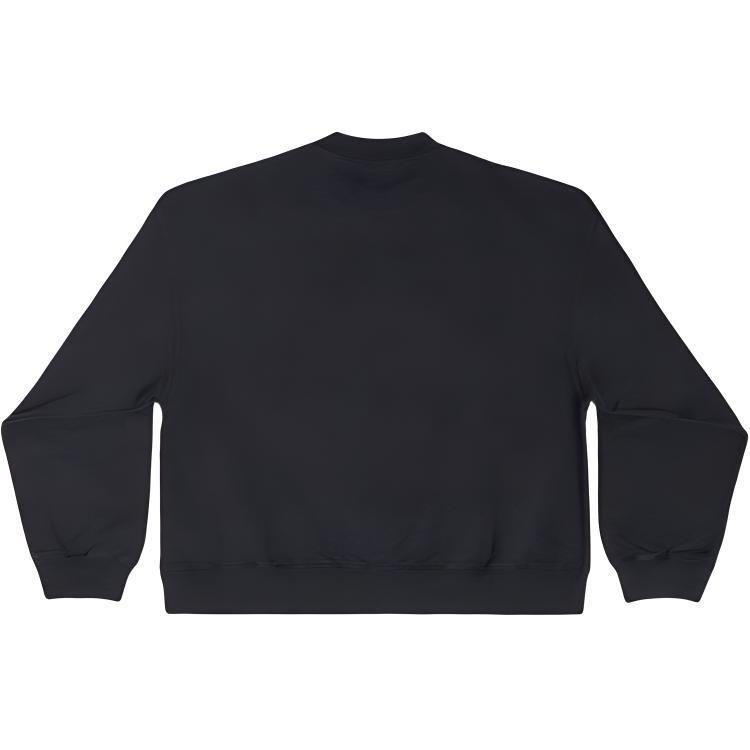Balenciaga Sweatshirt Loose Fit Men's Black 697869TLVL81000