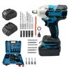 Electric Impact Wrench Cordless 3-in-1 Brushless Fast Charger 406 Ft-lbs Torque