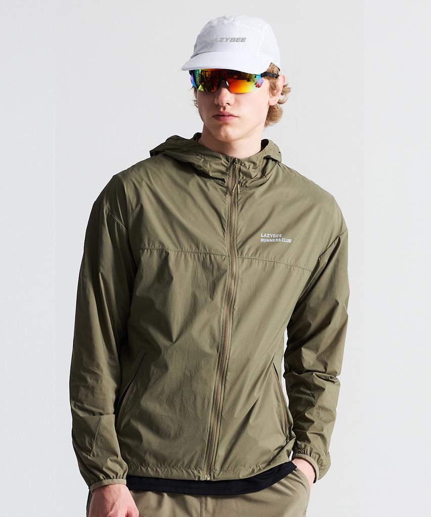 Lazybee [Summer 2-Pack] Ultralight Packable Air Glide Reflective Windbreaker Jacket M (5 Colors) (D Type)