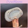 Acrylic Evening Clutch With Rhinestone Embellishments For Party And Dinner Events