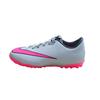 Slip Resistant Abrasion Resistant Low Top Kids' Soccer Shoes Gray Pink Children Aged 3 7 Years Old 651641-060
