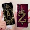 For Honor 70 Pro Plus Case Honor 70 Lite Cute Crown Letters Cover Soft Silicone Case For Honor 70 Pro Honor70 Pro+ Fundas Bumper