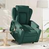 Vidaxl Lift Recliner Massage Chair, Electric, Reclining, Green