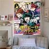 My Hero Academia Anime Tapestry Wall Art Aesthetic Room Decor For Bedroom Dorm Living Room Wall Hanging Decoration Accessories