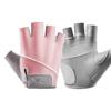 Elastics Fingerless Exercise Gloves Breathable Antislip Palm Workout Gloves for Fitness Cycling Hiking