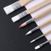 Art Paint Watercolor Gouache Oil Brush Set Different Shape Nylon Hair Brushes  Art Supplies