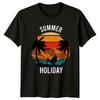 Summer Holiday Unisexs TShirt Beach Tropical Yoga Travel Birthday Gift For Her