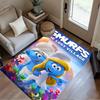 Smurfs: Lost Village Adventure Area Rug Suitable for Entryway Foyer Dormitory Balcony Anti-slip Rug Office Home Decor Wedding Party Gift